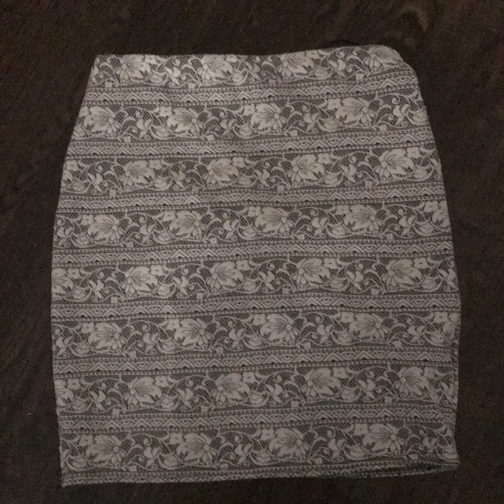 Floral Mini Skirt